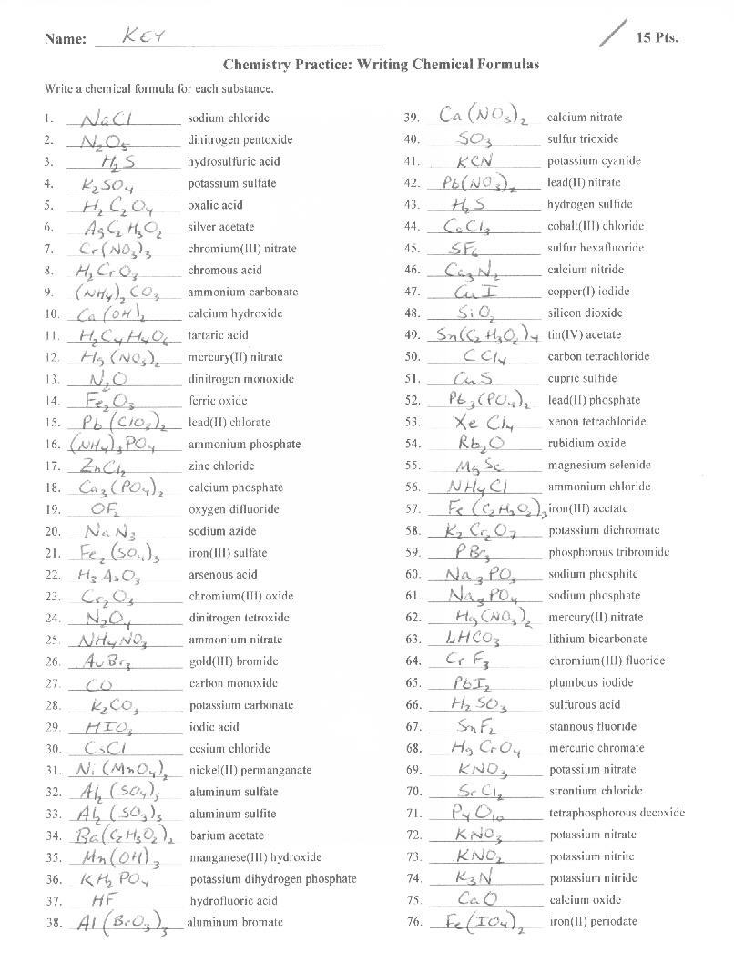 16 Chemistry Naming Compounds Worksheet Answers Worksheeto