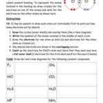 Drawing Ionic Bonds Worksheet Worksheet