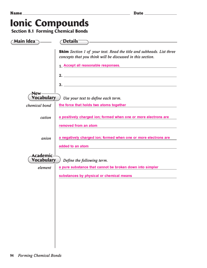 Formation Of Cations And Anions Worksheet Answers Samsung Galaxy A51