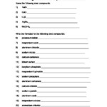 Naming Ionic Compounds Worksheet Caco3 SHOTWERK