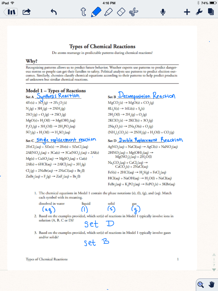 Pogil Activities For High School Chemistry Worksheet Answers Naming 