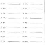 Worksheet Chemical Formula Writing Worksheet S And Db excel