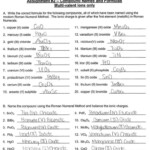 Writing Ionic Formulas Worksheet Econed