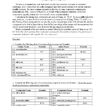 12 Binary Ionic Compounds Worksheet Worksheeto