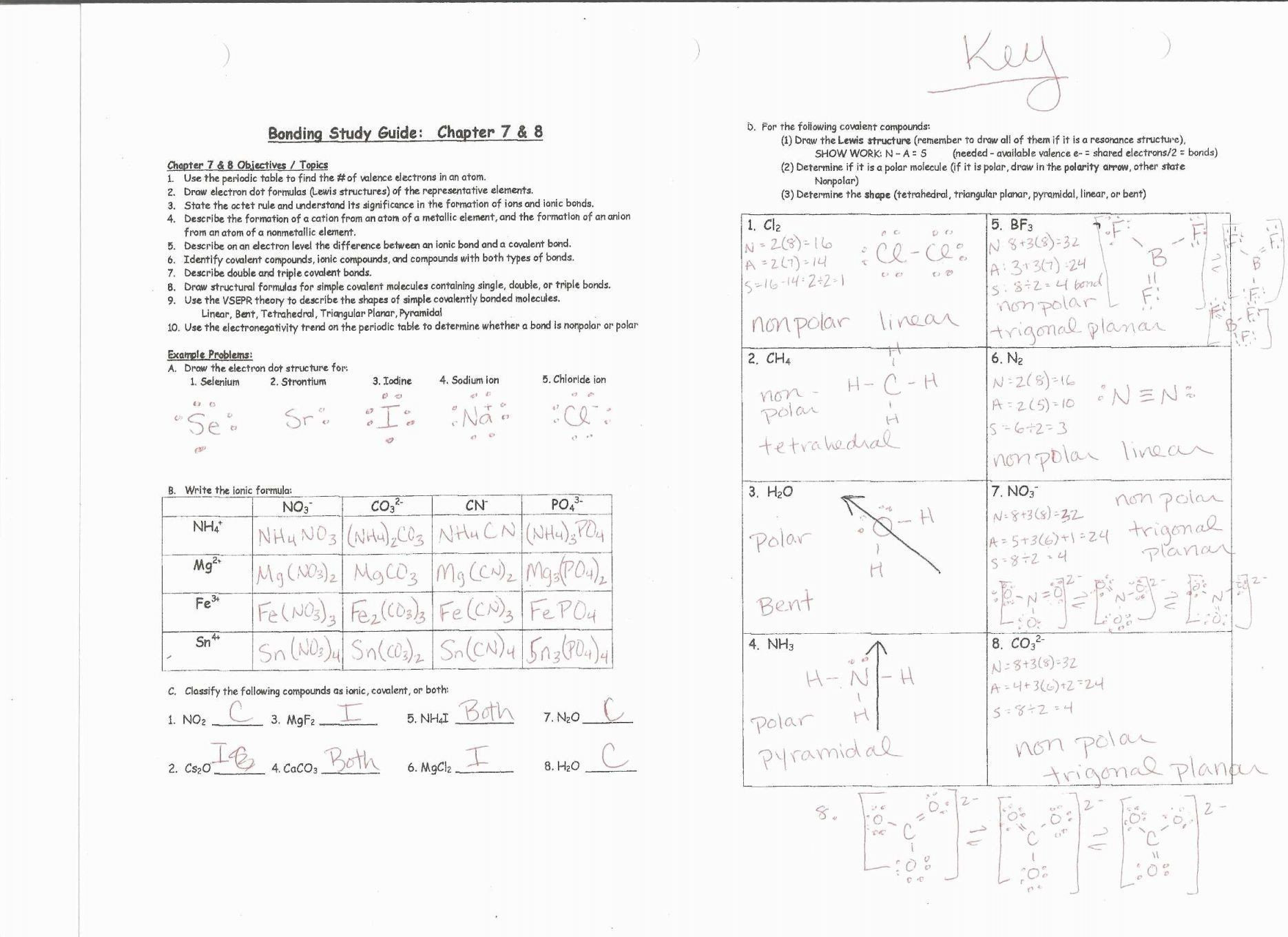 Chemistry Oxidation Numbers And Ionic Compounds Worksheet CompoundWorksheets