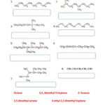 Iupac Naming Worksheet Chemistry Worksheets Practices Worksheets