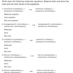32 Ions Worksheet Chemistry Answers Support Worksheet