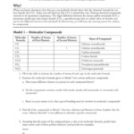 Naming Molecular Compounds Worksheet Answers Db excel